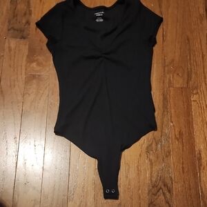 American Eagle Classic Black Bodysuit